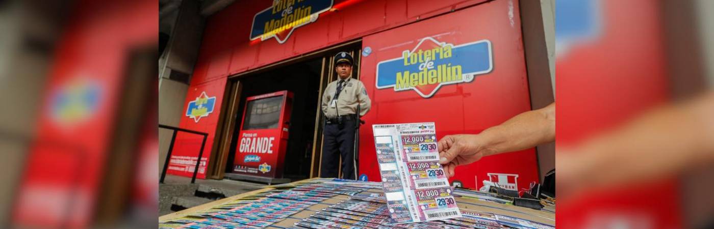 Lotería de Medellín. FOTO: MANUEL SALDARRIAGA