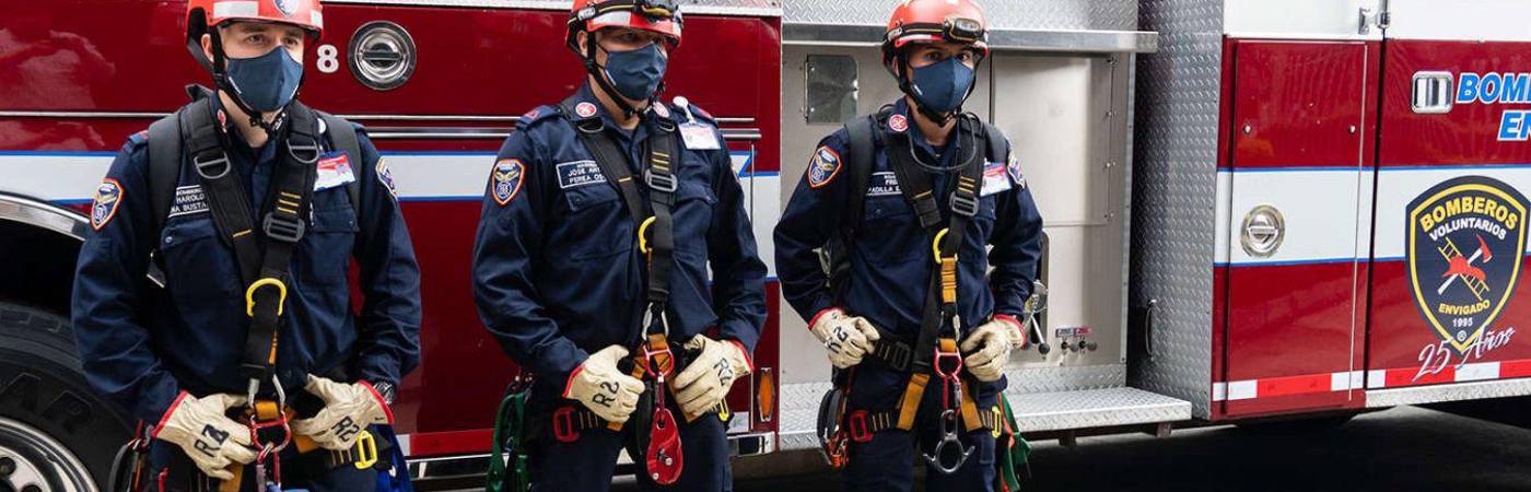 Si tiene vocación de servicio y tiene el perfil para trabajar con los bomberos, aproveche esta oportunidad. / FOTO: CORTESÍA CUERPO DE BOMBEROS VOLUNTARIOS ENVIGADO