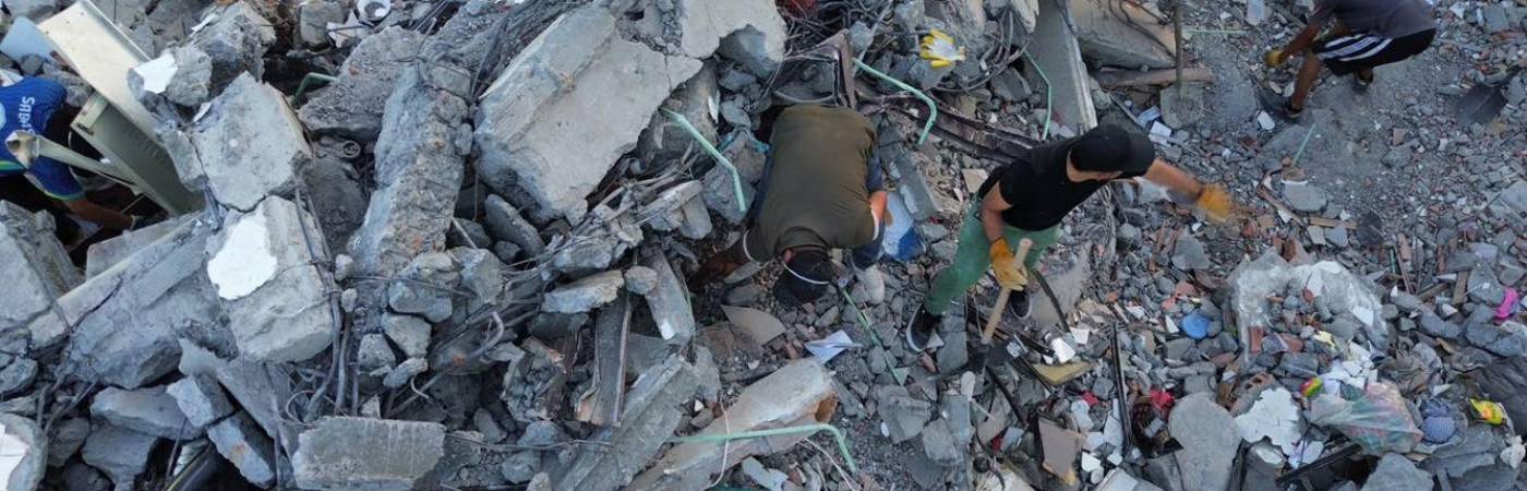 En cuanto a la remoción de escombros, la Ungrd dijo que deberá realizarse con protocolos de seguridad específicos y un comité de demoliciones. FOTO: MANUEL SALDARRIAGA