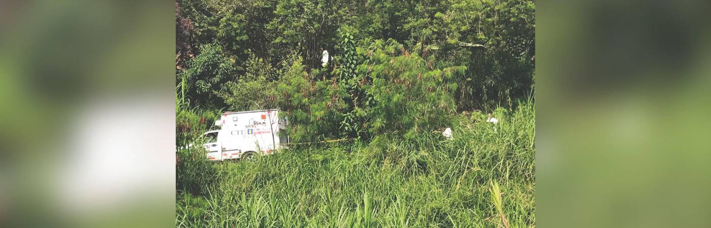 Los cuerpos de las víctimas fueron encontrados en zona rural (La imagen es ilustrativa, no corresponde a los hechos). FOTO: LAURA ROSA JIMÉNEZ VALENCIA