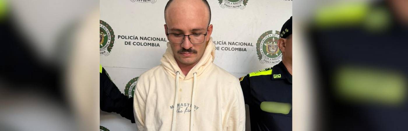 Alias Victor Chalá, presunto cabecilla de las disidencias de las Farc en Briceño. FOTO: CORTESÍA POLICÍA NACIONAL