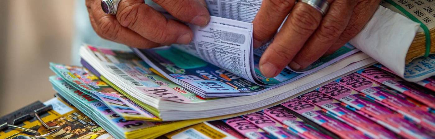Billetes de lotería. FOTO: CAMILO SUÁREZ