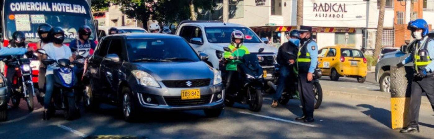 Ojo al Pico y placa en Medellín para lo que resta de septiembre e inicio de octubre. FOTO: CORTESÍA