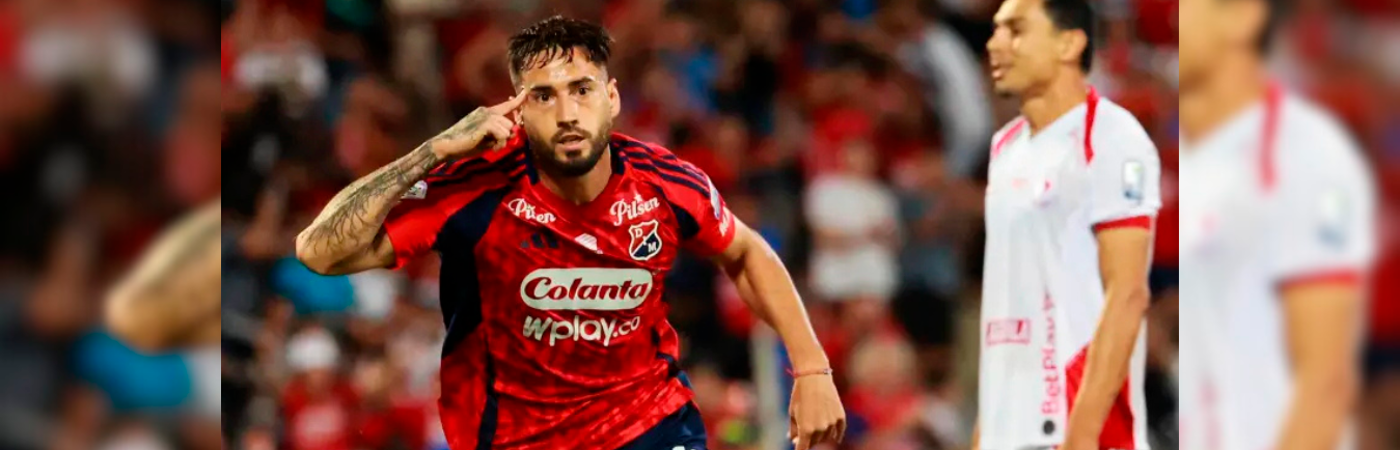 Francisco Fydriszewski jugador de Independiente Medellín. /FOTO: MANUEL SALDARRIAGA