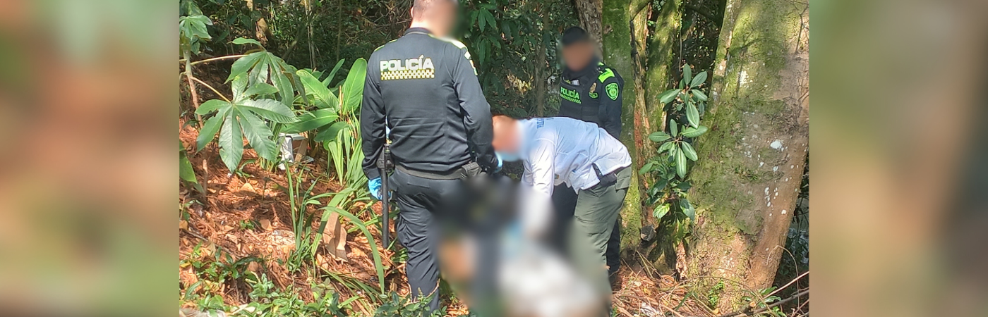 Foto referencia homicidio en el río. /FOTO: MAURICIO PALACIO