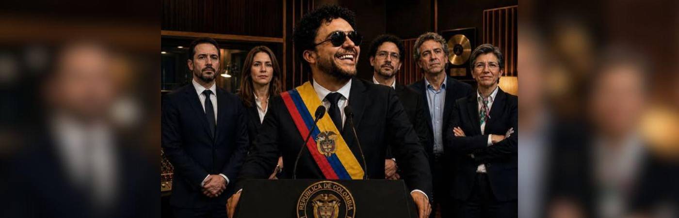 El intérprete decidió tomarse la situación con humor e invitó a sus seguidores a participar en las próximas elecciones. FOTO: INSTAGRAM @ANDRESCEPEDA