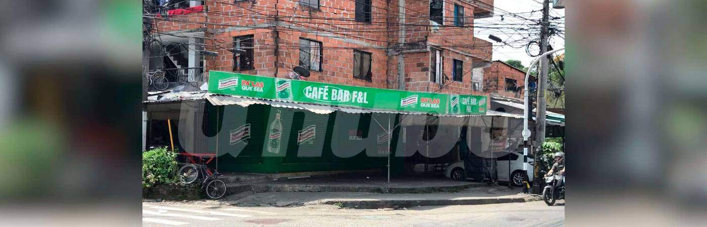 En este sector ocurrió el crimen. /FOTO: LAURA ROSA JIMÉNEZ VALENCIA 