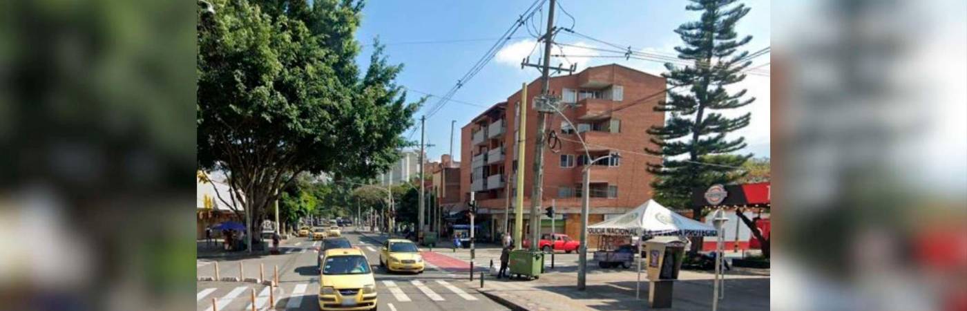 Este es el cruce de la carrera 70 con la calle 43, donde ocurrió uno de los casos. /FOTO: GOOGLE MAPS
