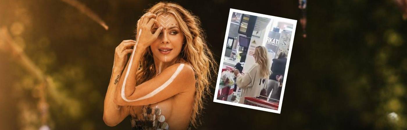 Dijo, además, que espera vender sus propios productos en esta cadena de supermercados. FOTOS: INSTAGRAM @NATALIAPARISARTIST Y CAPTURA DE VIDEO TIKTOK @SEANPOL.98