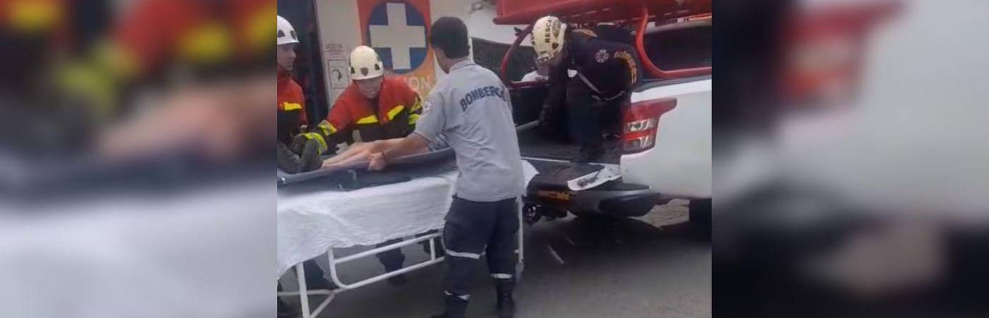 Sucedió en el sector conocido como La Ermita. FOTO: CAPTURA DE VIDEO FACEBOOK NOTI CBOLÍVAR