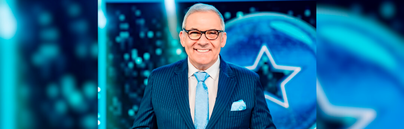 César Escola, jurado de ‘Yo me llamo’, reality del canal Caracol. /FOTO: INSTAGRAM @cesarescola