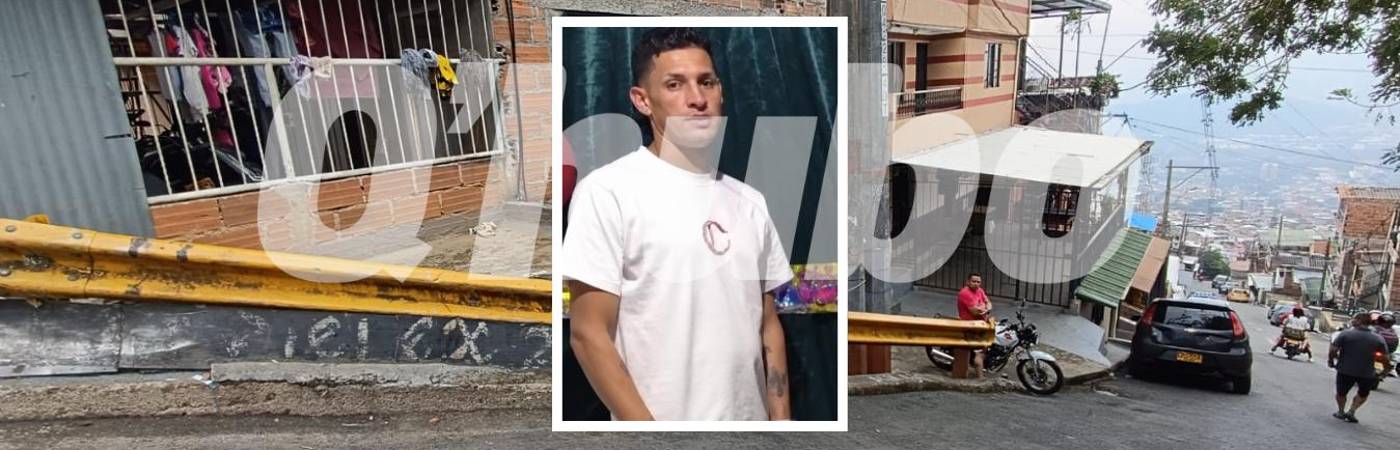 El hombre se encontraba en la calle cuando, al parecer, fue atacado de la nada por un vecino. FOTO: CRISTIAN VÁSQUEZ Y TOMADA DE REDES