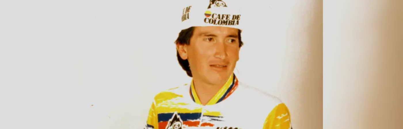 Luis Alberto Herrera Herrera en sus tiempos de ciclista. /FOTO: COLPRENSA 