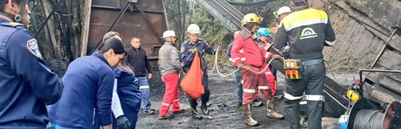 El hecho se presentó en la mina La Trinidad, en el sector denominado Mantogrande. FOTO: X @JorgeEmilioRey