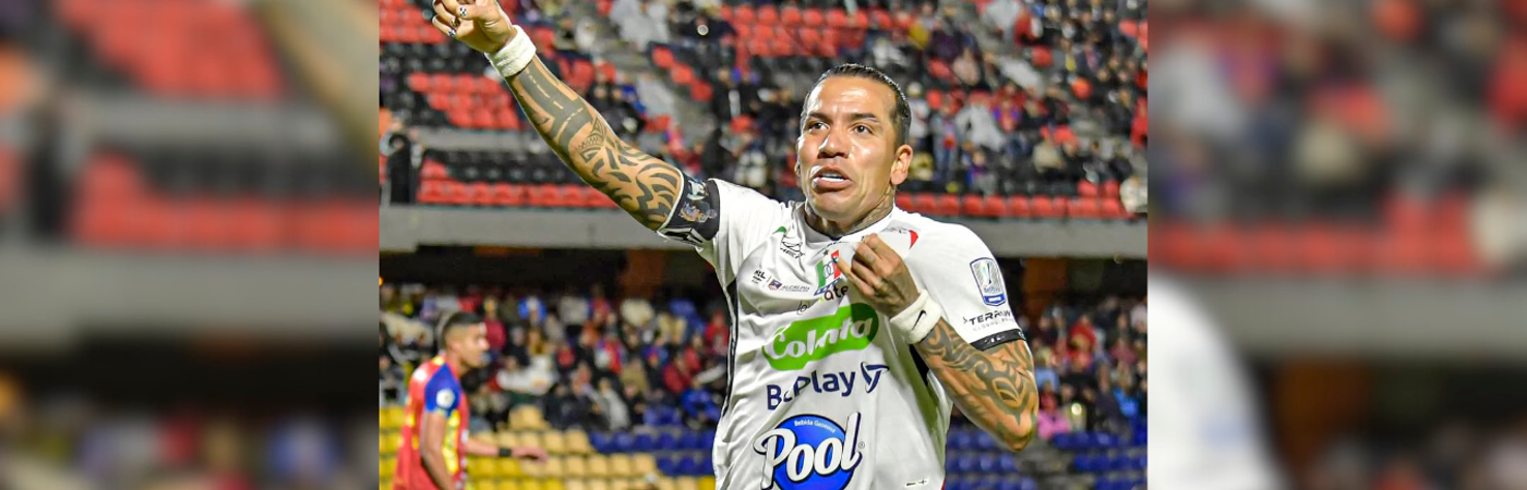 Dayro Moreno máximo anotador colombiano en la historia. /FOTO: INSTAGRAM @oncecaldasoficial