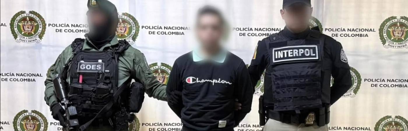 Cleiver Windeiker Rondón Gutiérrez, presunto cabecilla de Cota 95. FOTO: CORTESÍA POLICÍA NACIONAL