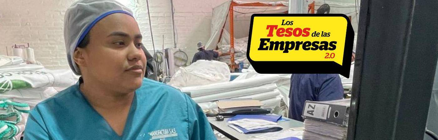 Su madre trabajó 30 años en la compañía en la que ella ahora lleva nueve. FOTO: JAIDER ESCOBAR