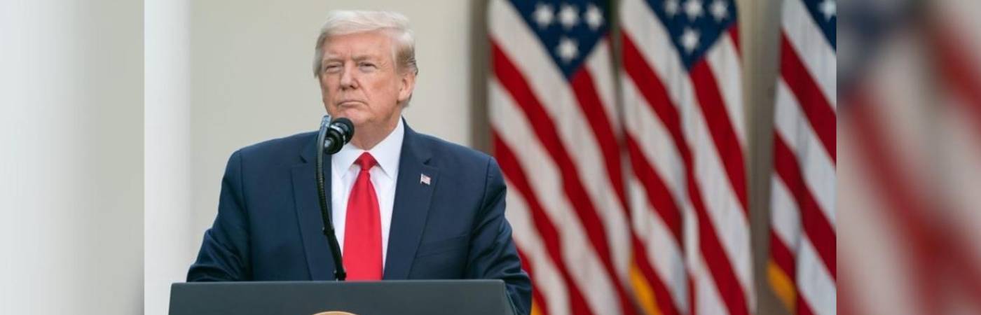 El presidente Donald Trump ha endurecido al trato a migrantes y minorías durante su administración. /FOTO: COLPRENSA 