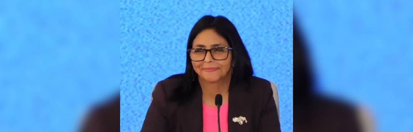 Delcy Rodríguez fue juramentada presidenta de Venezuela el pasado 5 de enero. FOTO: INSTAGRAM @DELCYRODRIGUEZ