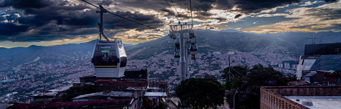 Metrocable de Medellín. FOTO: CORTESÍA ALCALDÍA