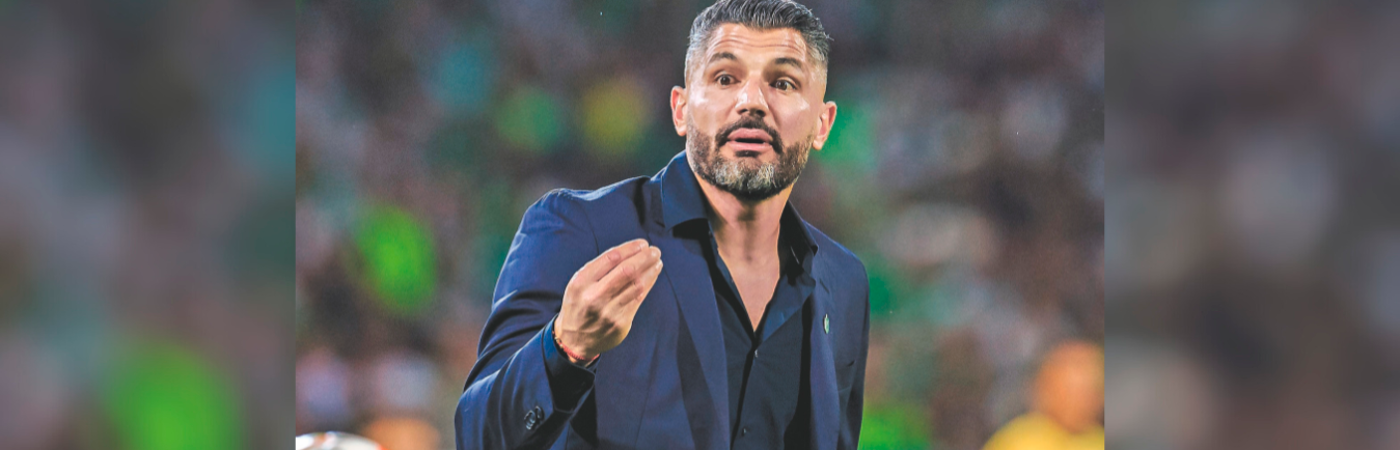 Javier Gandolfi tiene un rendimiento del 54 % en Nacional. En 51 partidos, acumula 22 triunfos, 17 empates y 12 derrotas. Ha cosechado 83 puntos. /FOTO: CAMILO SUÁREZ. 