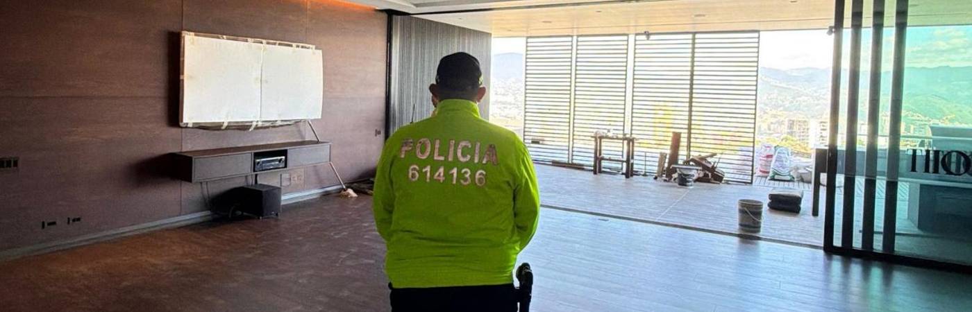 Uno de los apartamentos de lujo embargados por la Fiscalía. FOTO: CORTESÍA FISCALÍA GENERAL DE LA NACIÓN
