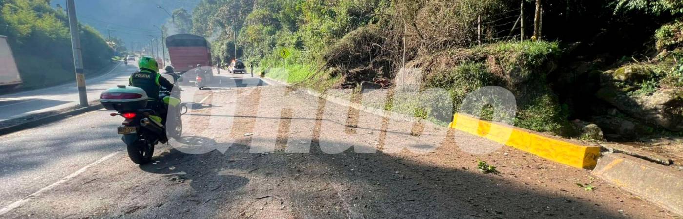 Así quedó la zona tras la explosión. /FOTO: CORTESÍA