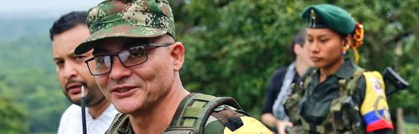 En el operativo fue abatida Lorena, pareja sentimental de Iván Mordisco (foto). FOTO: X @RADIOSUPERCALI