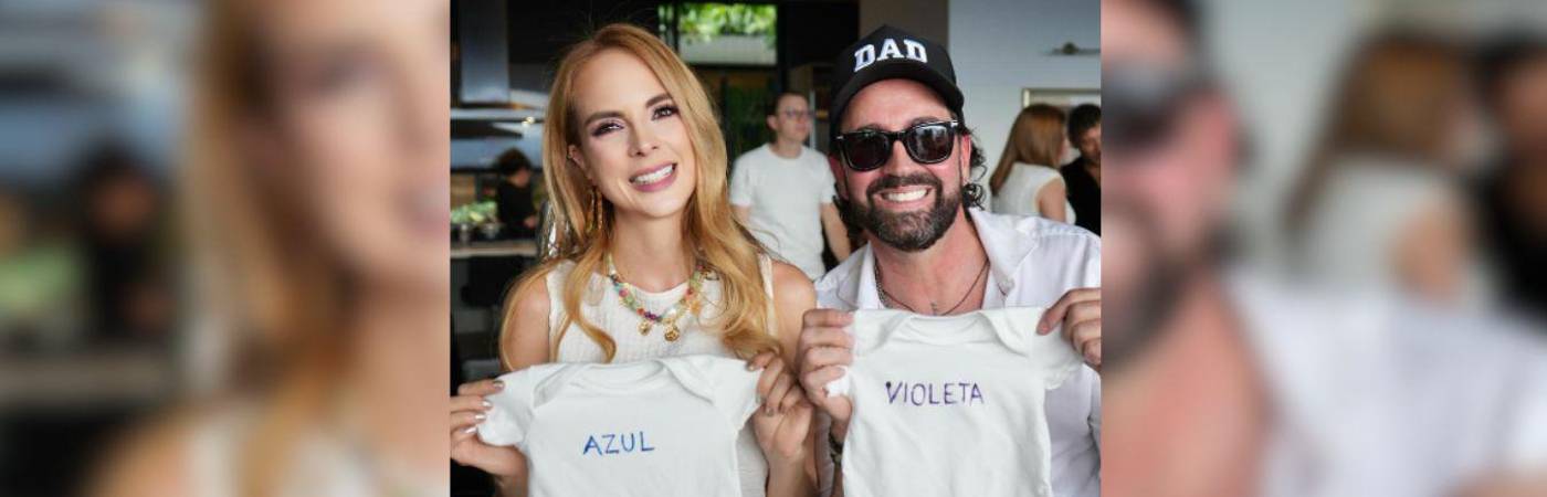 Diana Bonell (izquierda) y Lucas Arnau (derecha) esperan la llegada de las niñas en diciembre. FOTO: INSTAGRAM @LUCASARNAU