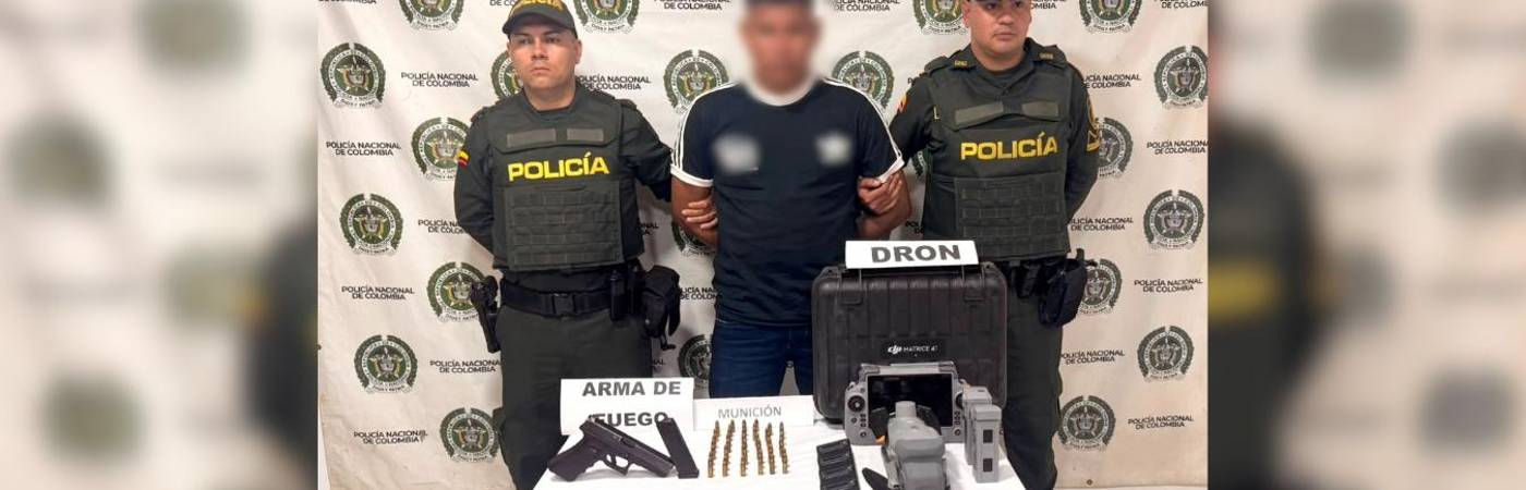 Lo pillaron con una pistola y un dron en zona rural de Segovia