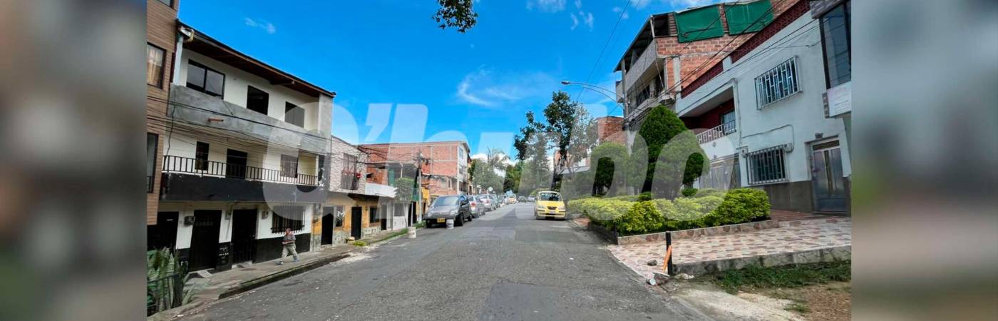 En esta cuadra del barrio San Isidro queda la casa en la que le estaban haciendo la lipo a la víctima. /FOTO: ANDRÉS FELIPE OSORIO GARCÍA