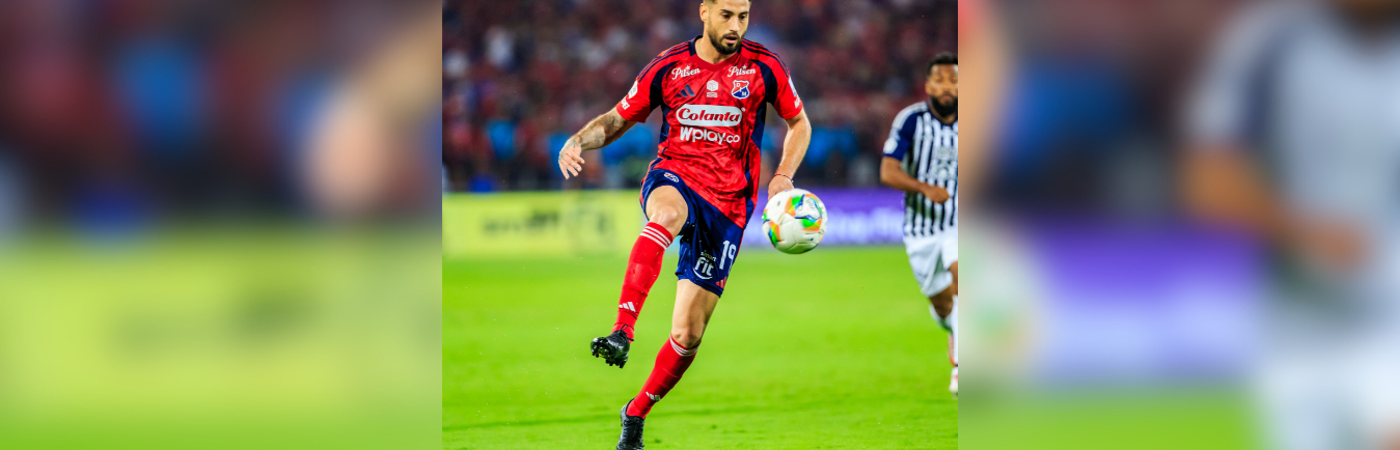 El delantero Francisco Fydriszewski ajusta 5 goles con el DIM en el Finalización, en 7 partidos. /FOTO: CAMILO SUÁREZ