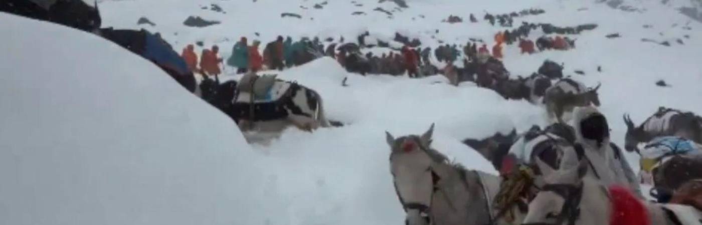 El temporal ha cobrado la vida de al menos un excursionista / Foto: X @chematierra