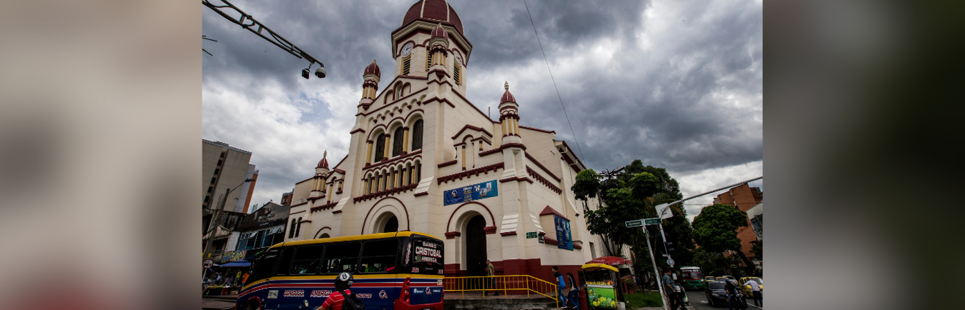El tiroteo ocurrió en cercanías a la iglesia de La América. /FOTO: JAIME PÉREZ