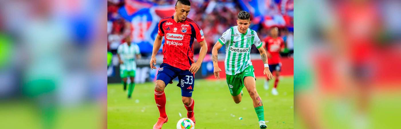 Daniel Londoño (izq.) reaparece en el DIM. Jorman Campuzano (der.) es clave en el Verde. /FOTO: CAMILO SUÁREZ