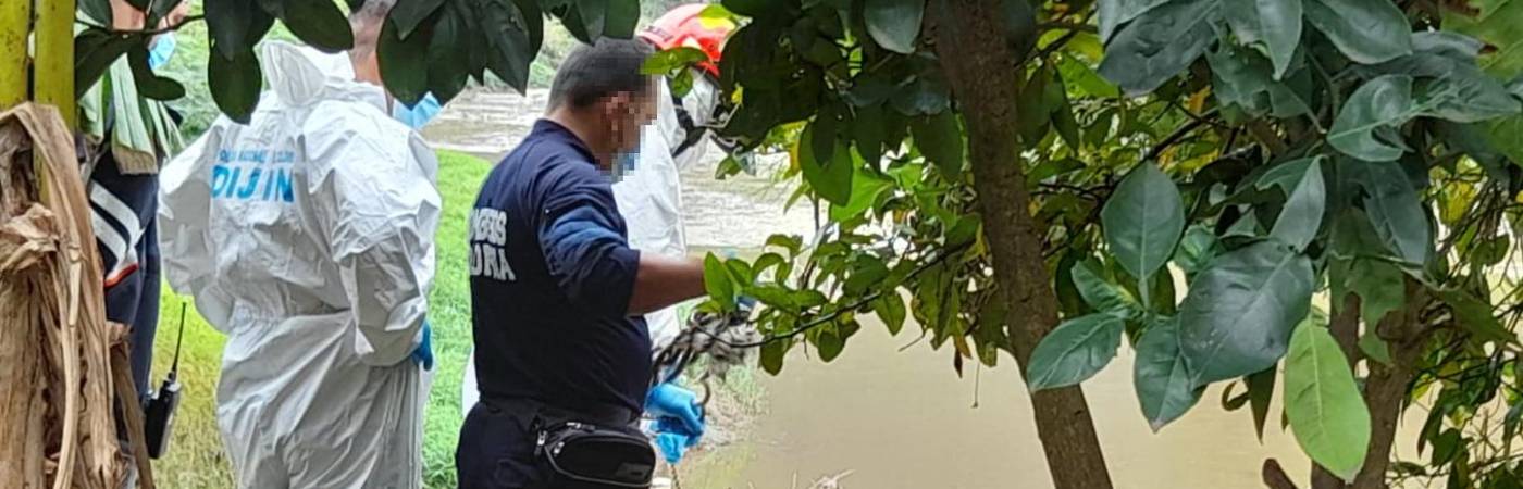 Recuperación de un cuerpo en el río Medellín. FOTO ILUSTRATIVA: ARCHIVO Q’HUBO