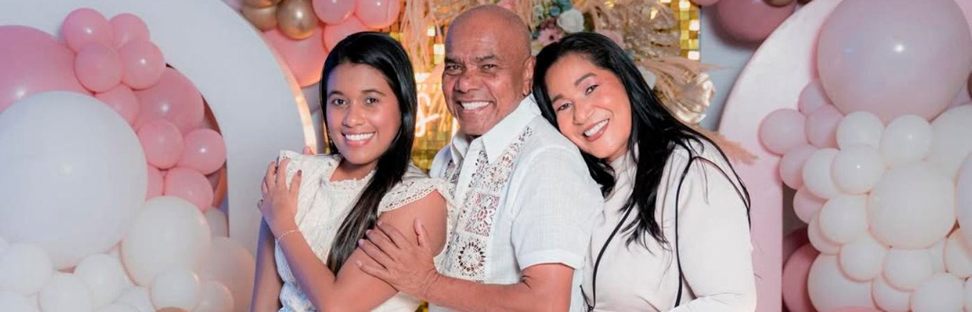 El artista estuvo en una fiesta familiar. /FOTO: INSTAGRAM @miguelmorales_lavoz