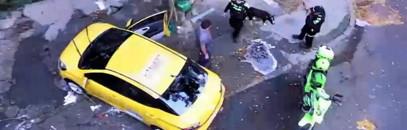 Muchos de los infractores fueron identificados a través del sistema de videovigilancia. FOTO: CORTESÍA POLICÍA METROPOLITANA