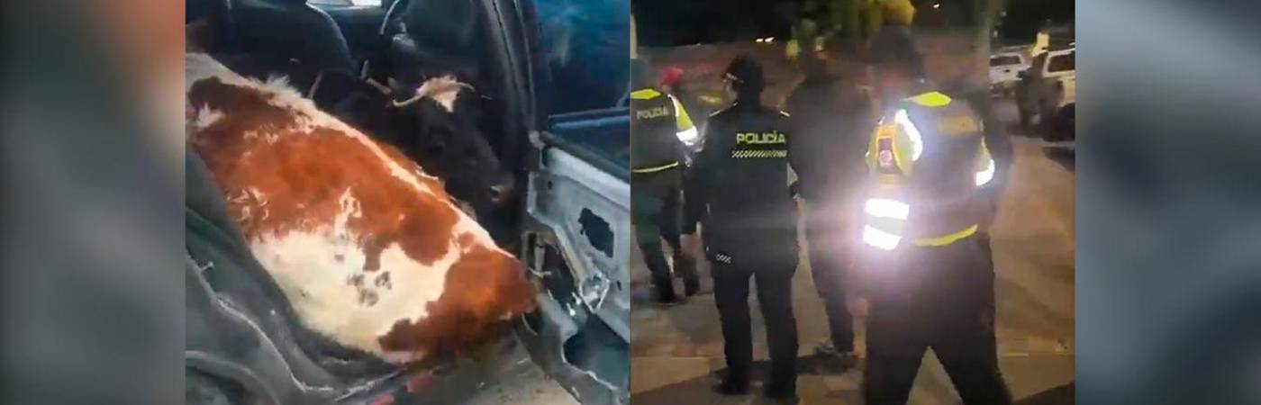 Ocurrió en las vías de Boyacá. FOTO: CAPTURAS DE VIDEO