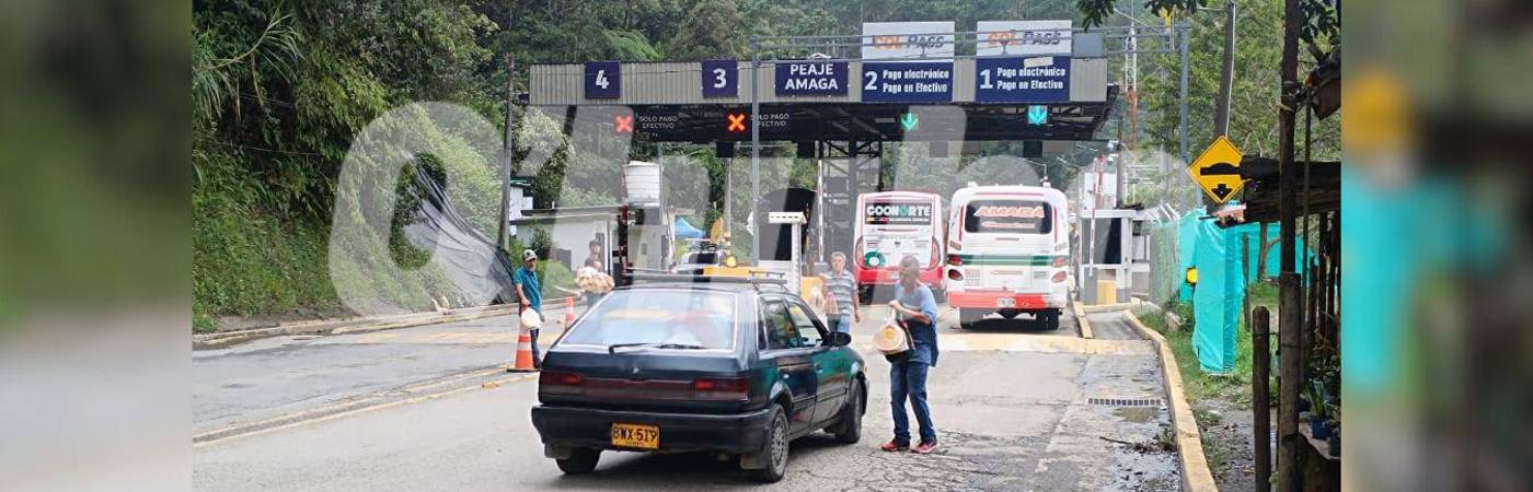 La concesionaria vial informó que no se verá afectado el tránsito vehicular mientras se desarrollen las obras de ampliación. / FOTO: CRISTIAN VÁSQUEZ