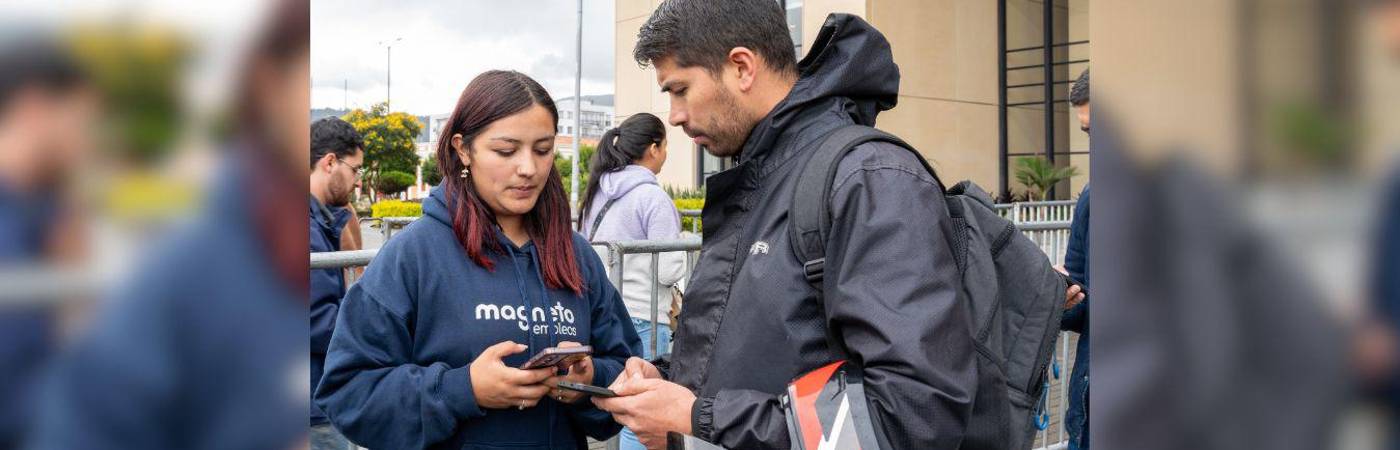 Si está buscando empleo esté pendiente de Q’hubo Empleos que le contará los lugares donde estará Magneto con su oferta laboral para que participe. / FOTO: MAGNETO