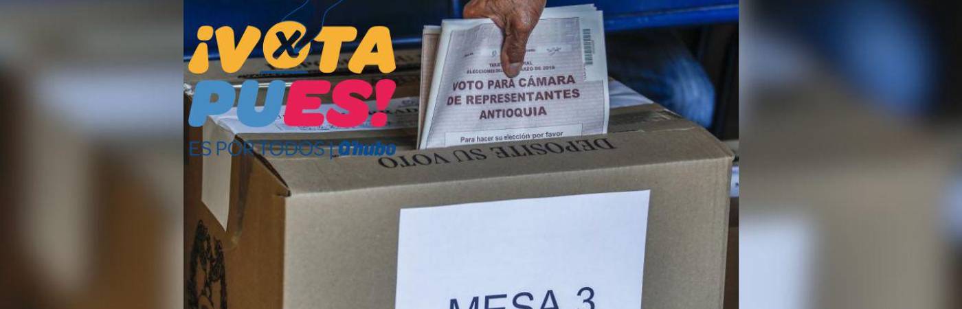 Las elecciones al Congreso son tan importantes como las presidenciales. La invitación es a salir todos a votar y defender la democracia. FOTO: ARCHIVO - ROBINSON SÁENZ
