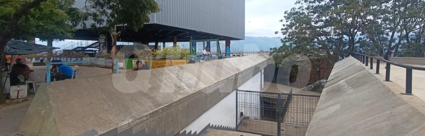 I.E Antonio Derka en Santo Domingo Savio. /FOTO: ALEJANDRA MORALES