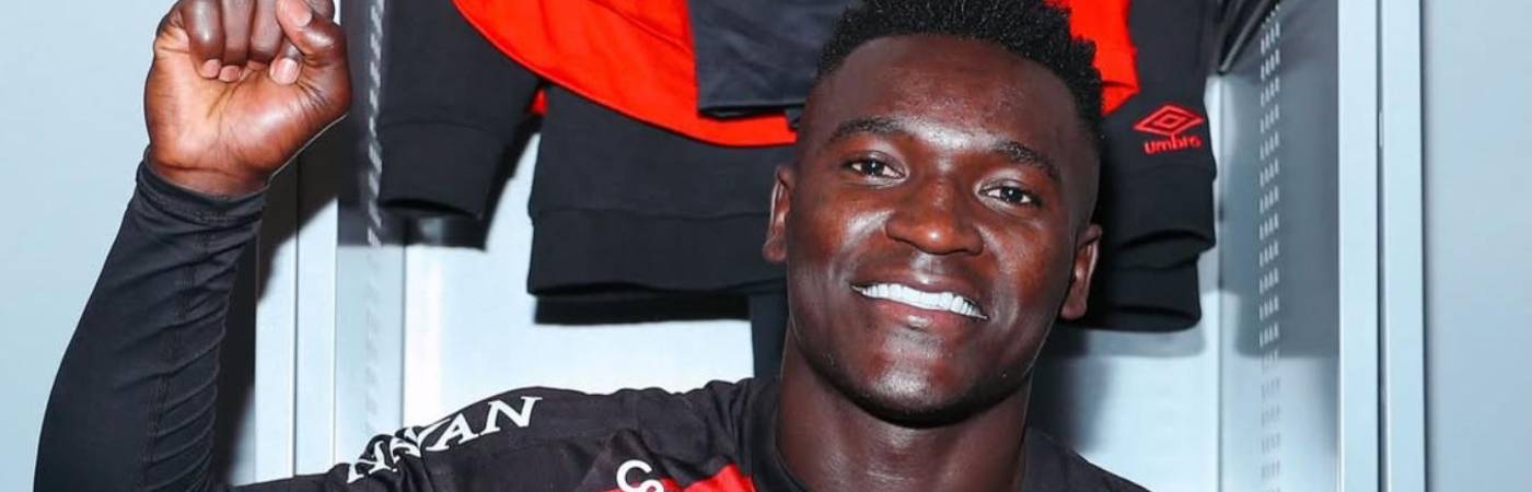 El delantero colombiano Kevin Viveros, actual jugador de Athletico Paranaense. FOTO: @ATHLETICOPARANAENSE