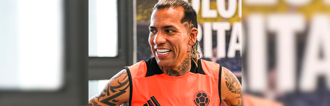 Dayro Moreno, quien debutó con la Selección en 2006 y bajo las órdenes de Reinaldo Rueda, recibió su primer llamado por Lorenzo. /FOTO: FCF 