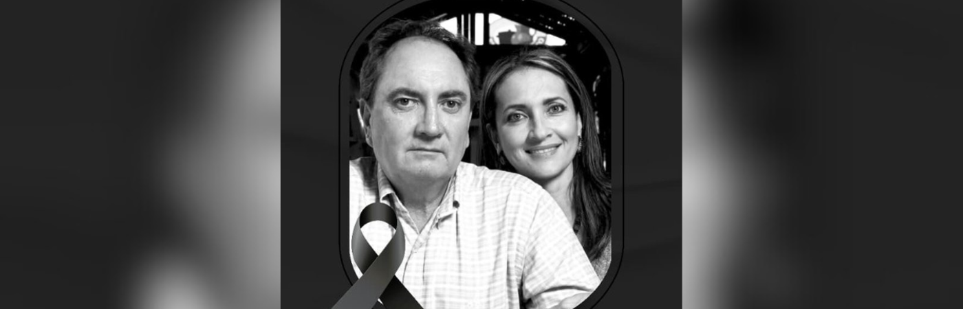 En memoria de Jorge Jaramillo y Ruth Alzate. /FOTO: X @andresguerraho