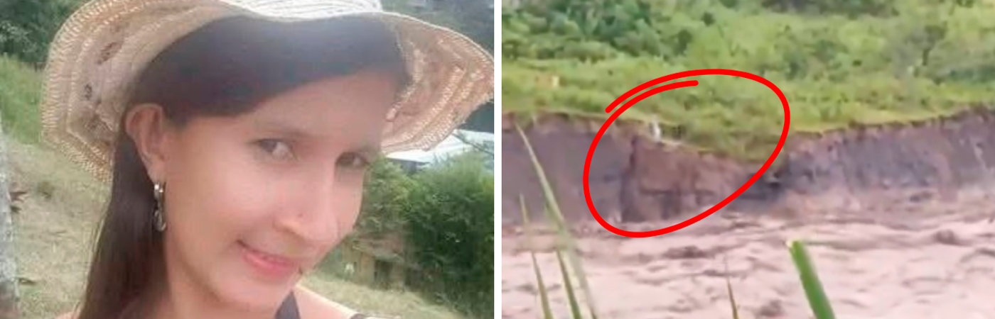 Ella es Valentina Chilito. /FOTO: X @COLOMBIAOSCURA Y CAPTURA DE VIDEO 