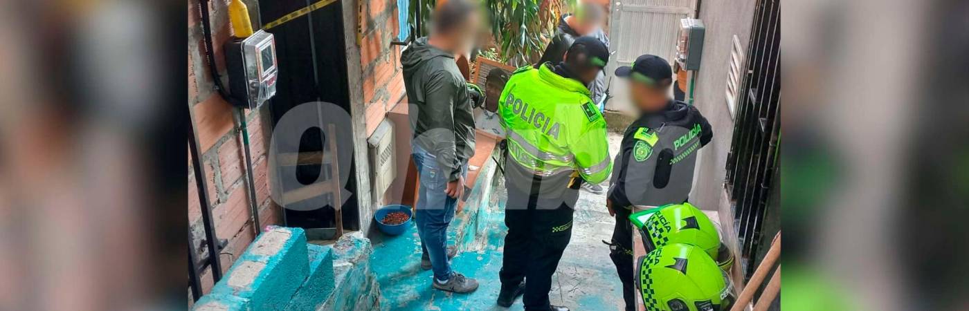 En esta vivienda, donde la víctima vivió más de 10 años, ocurrió el crimen. /FOTO: MAURICIO ANDRÉS PALACIO BETANCUR