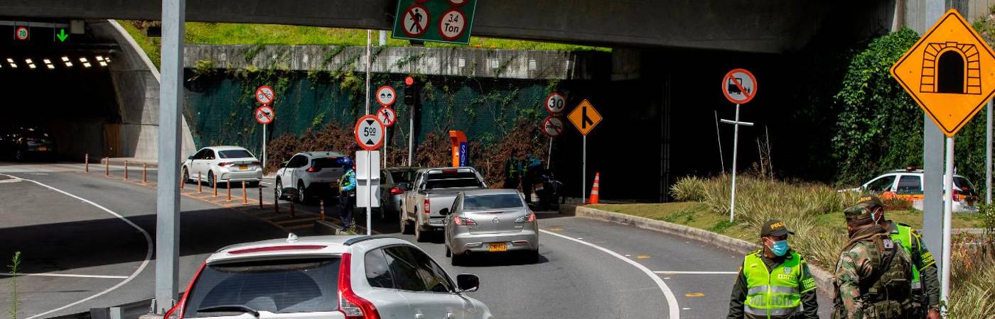 Entrada Túnel de Oriente. /FOTO: CAMILO SUÁREZ
