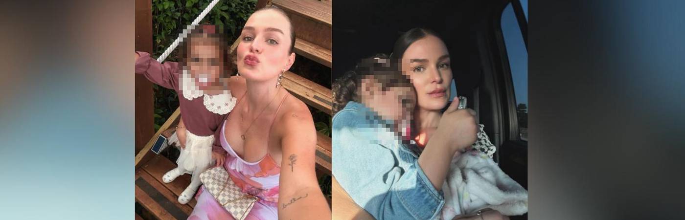 Verónica Giraldo y su pequeña hija Sophia. FOTO: INSTAGRAM @verogiraldonavarro